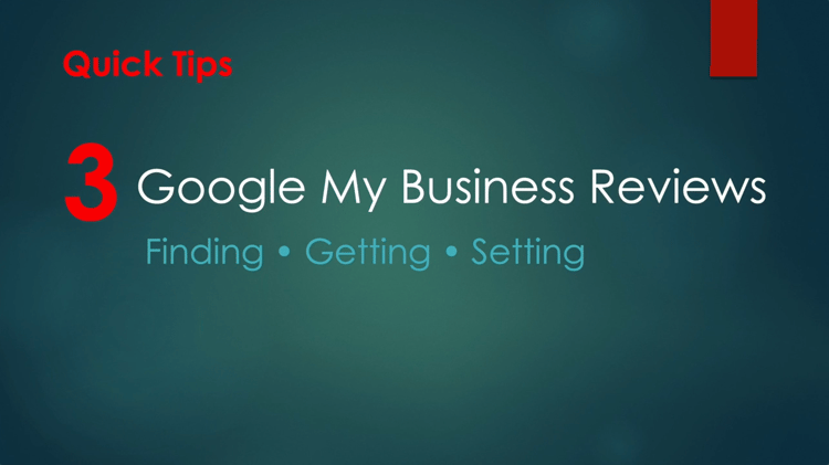How To Get More Google Reviews, plus Google Business Page best practice tips.